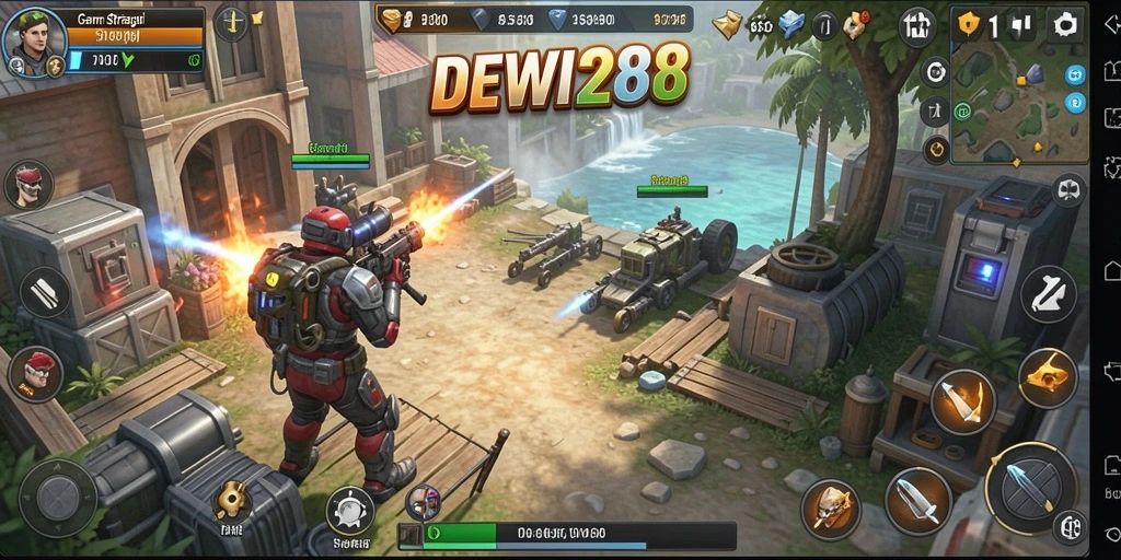 Tampilan menarik dari gameplay DEWI288 dengan elemen strategi mendalam.