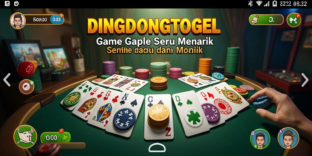 Tampilan gameplay DINGDONGTOGEL yang menarik dan seru.