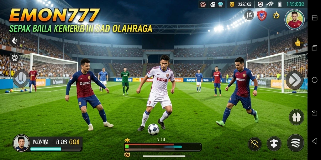 Tampilan menarik dari gameplay EMON777 yang penuh aksi di lapangan.
