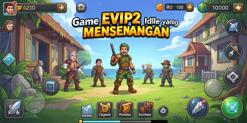 Tampilan gameplay EVIP2 yang menarik dan mengasyikkan.
