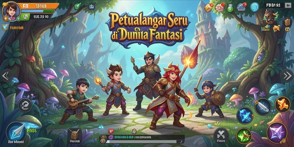 Tampilan dinamis dari gameplay FB168 yang menantang dan mengasyikkan.