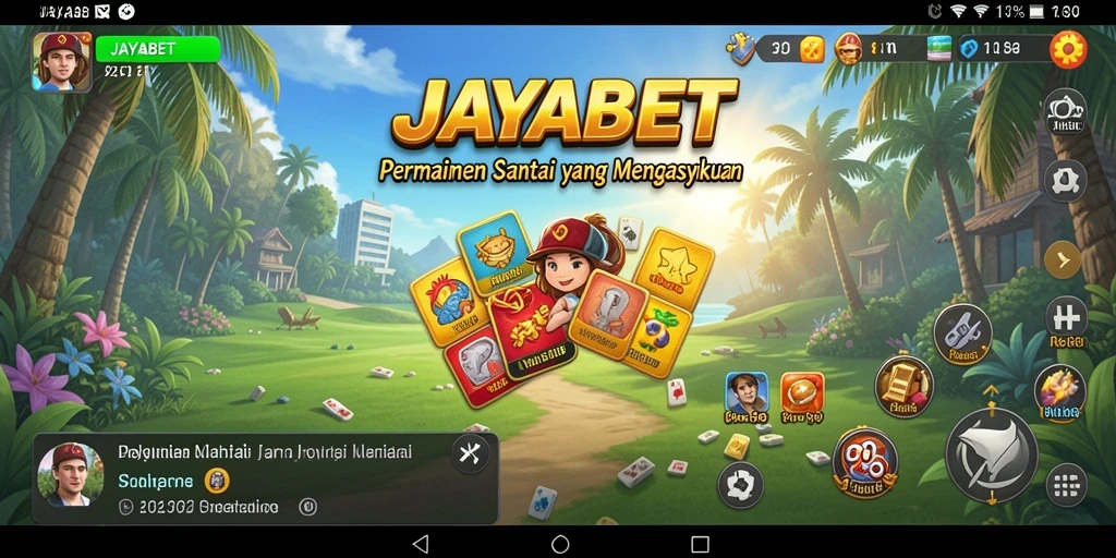 Tampilan gameplay <strong>JAYABET</strong> yang penuh warna dan menarik.