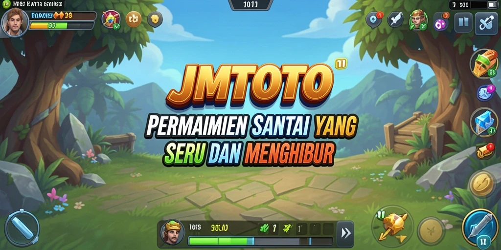 Tampilan permainan JMTOTO yang mengasyikkan dan interaktif.