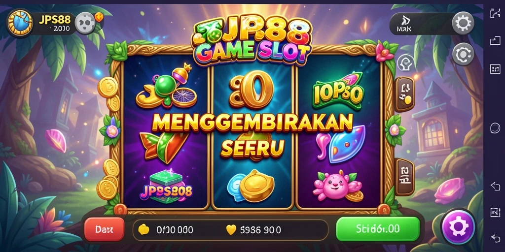 Tampilan gameplay <strong>JPS88</strong> yang menarik dan seru dengan berbagai mesin slot.