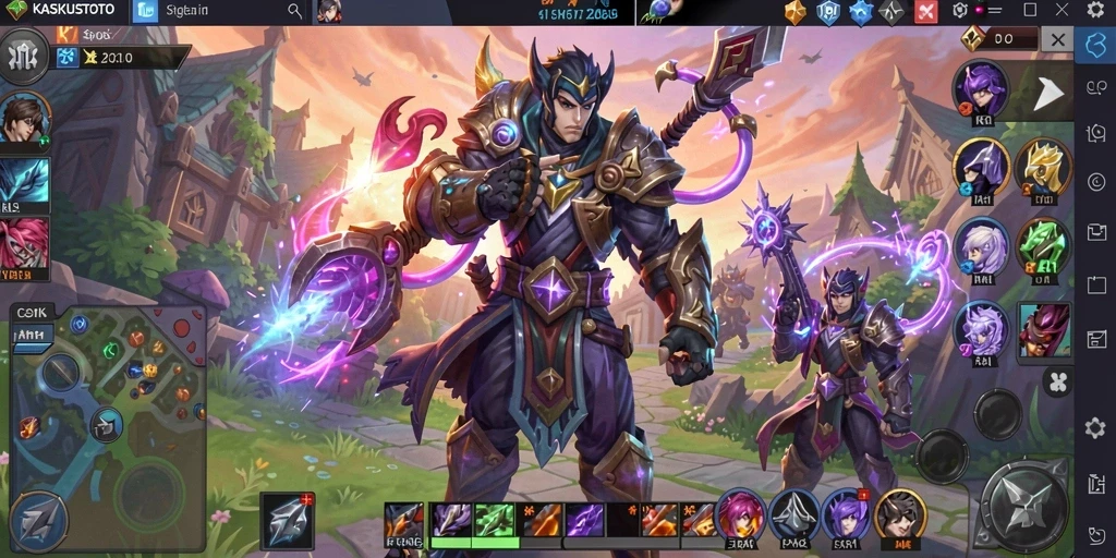 Tampilan gameplay seru dari KASKUSTOTO dengan aksi bertempo cepat.