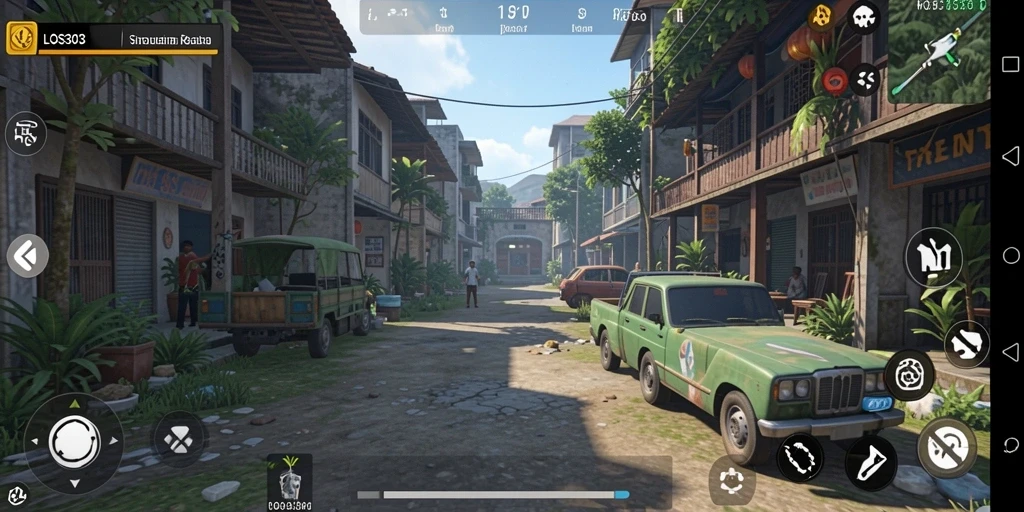 Screenshot utama LOS303 menampilkan suasana gameplay yang mendebarkan dan interaktif.