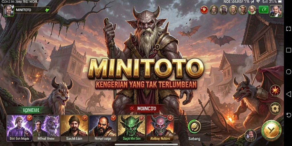 Tangkapan layar gameplay <strong>MINITOTO</strong> yang menampilkan suasana mencekam.