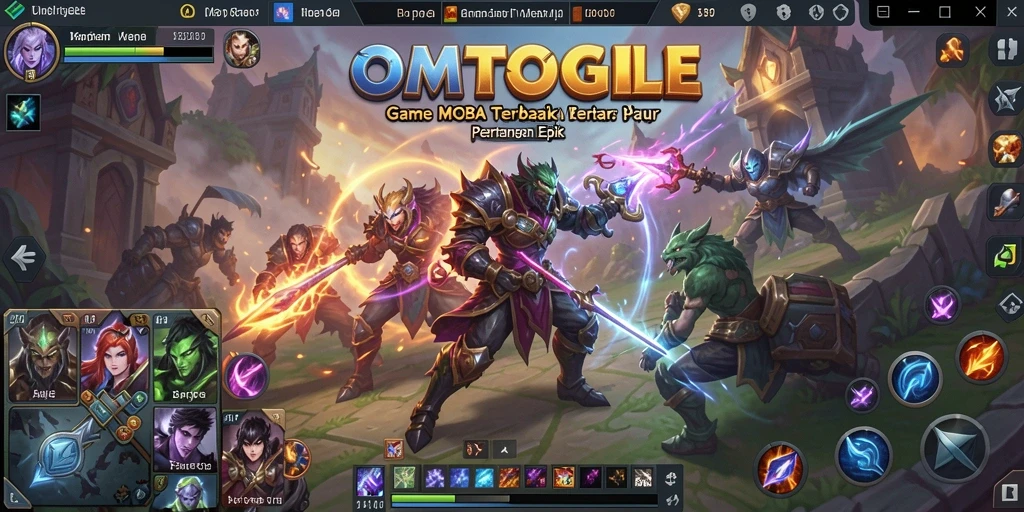 Tampilan gameplay seru dan mendebarkan di OMTOGEL.