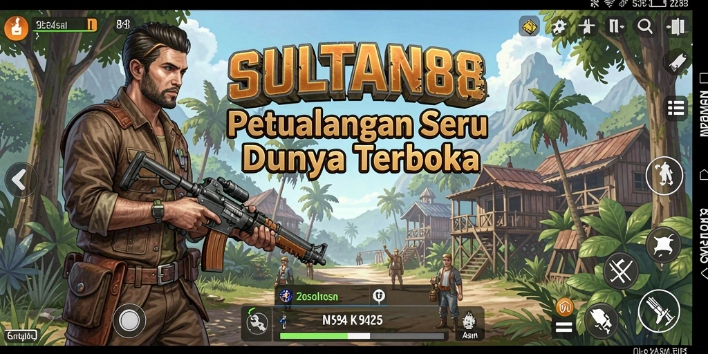 Gameplay SULTAN88 menampilkan petualangan seru di dunia terbuka.